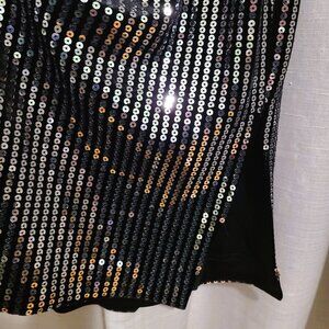 Calvin Klein silver sequin dress, size 12 (tags on)
